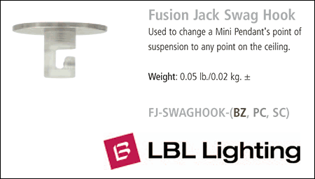 LBL Fusion Jack Swag Hook